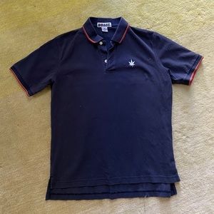 BOAST polo shirt navy size M